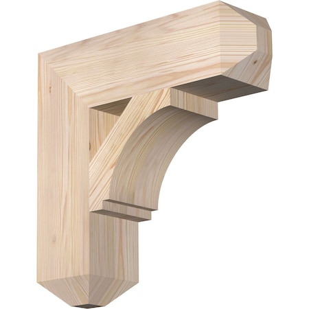 Ekena Millwork Imperial Craftsman Smooth Bracket, Douglas Fir, 5 1/2"W x 20"D x 20"H BKT06X20X20IMP04SDF